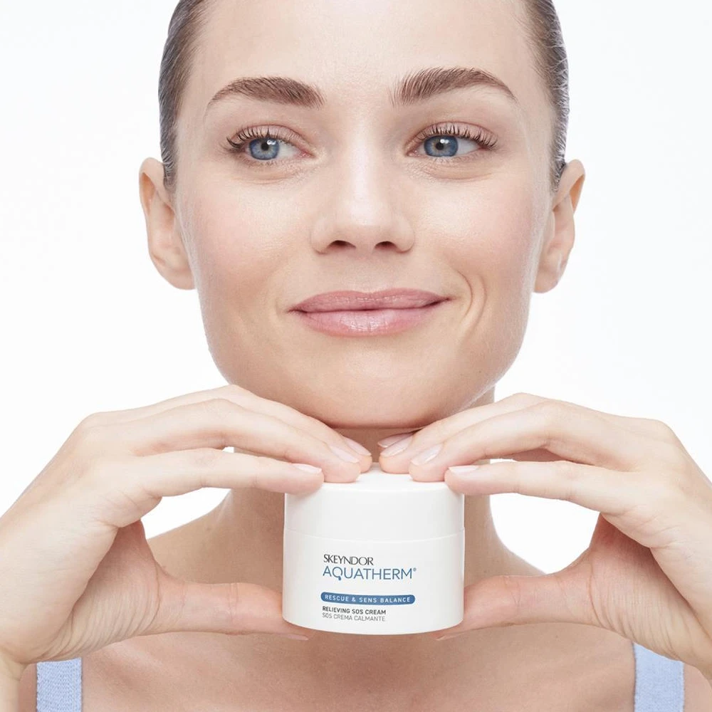 Skeyndor Aquatherm SOS, pomirjevalna krema (50 ml)